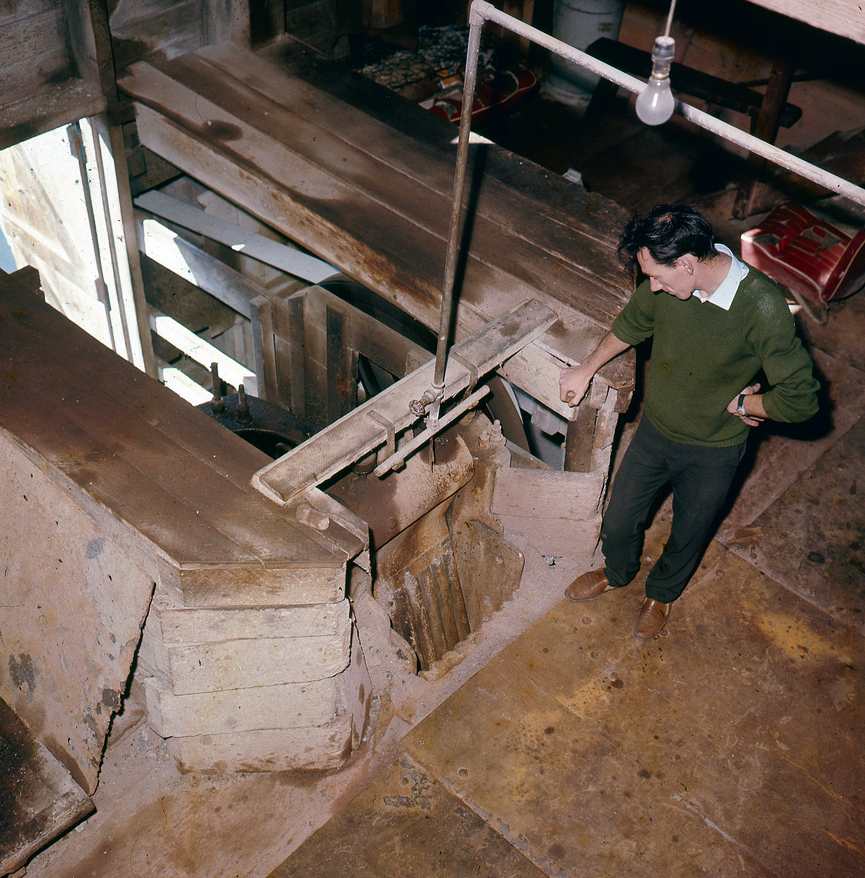 Rock breaker South Crofty 1969